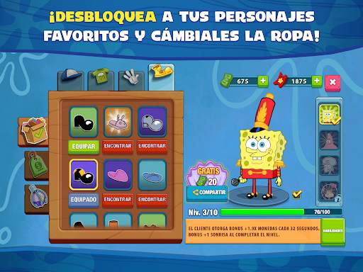 Bob Esponja Concurso de Cocina screenshot 13