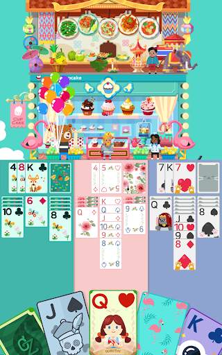 ソリティアクッキングタワー : フードを料理するカードゲーム screenshot 3