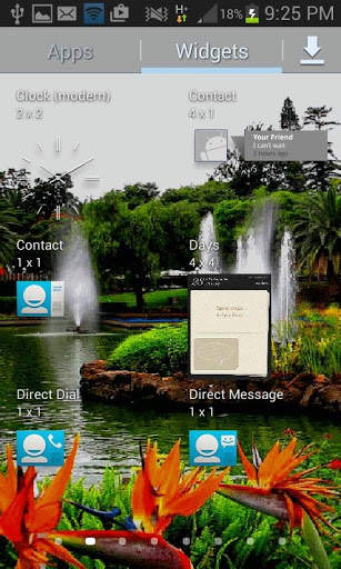 Park Fountains LWP screenshot 3