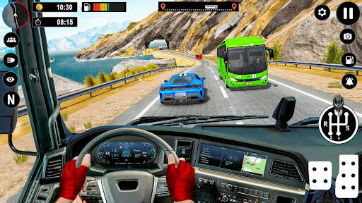 Racing in Bus - Bus Games screenshot 4
