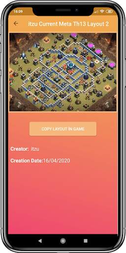 Layout for CoC screenshot 3