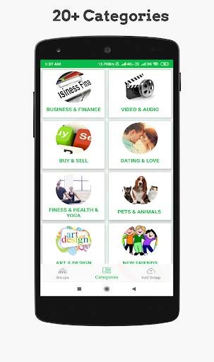 Join Active Social Groups screenshot 2