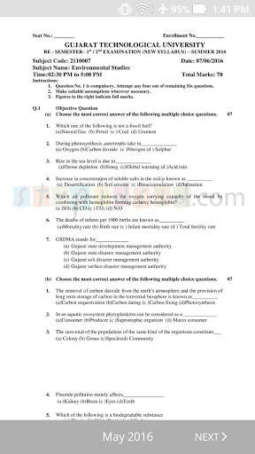 GTU Exam Question Papers (Engineering) - Stupidsid screenshot 7