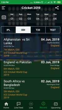 Live Line Cricket WorldCup screenshot 5