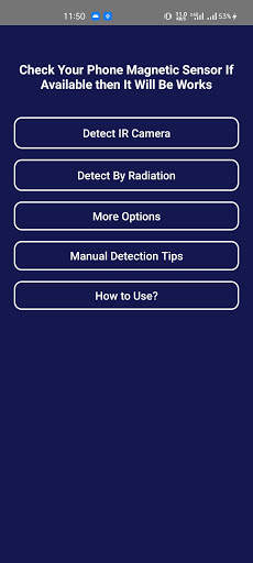 Hidden Camera Detector - Detect IR Camera screenshot 1