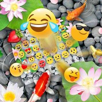 Live 3D Koi Fish Keyboard Theme screenshot 3