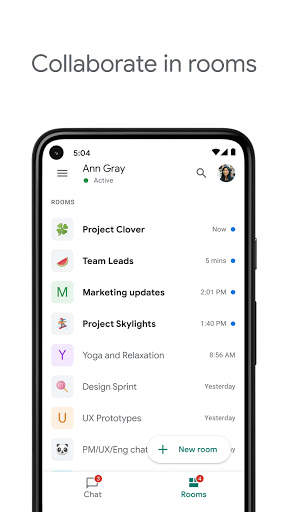 Google Chat screenshot 2
