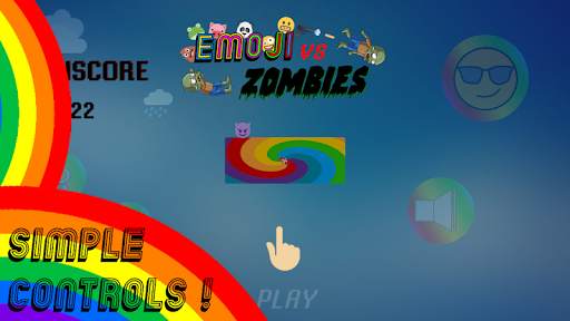 Emoji vs Zombies : Jump, Run and Get High Scores screenshot 1