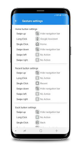 S9 Navigation bar (No Root) screenshot 2