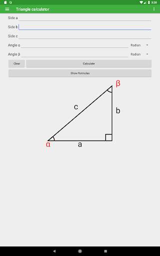 Triangle calculator screenshot 5