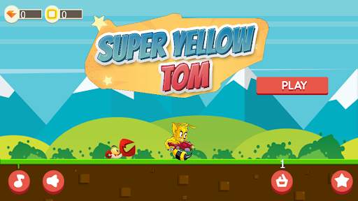 Super Yellow Tom - Talking Cat screenshot 1