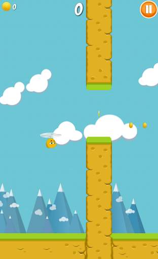 Twirly Bird: Big Blue Mountain screenshot 1