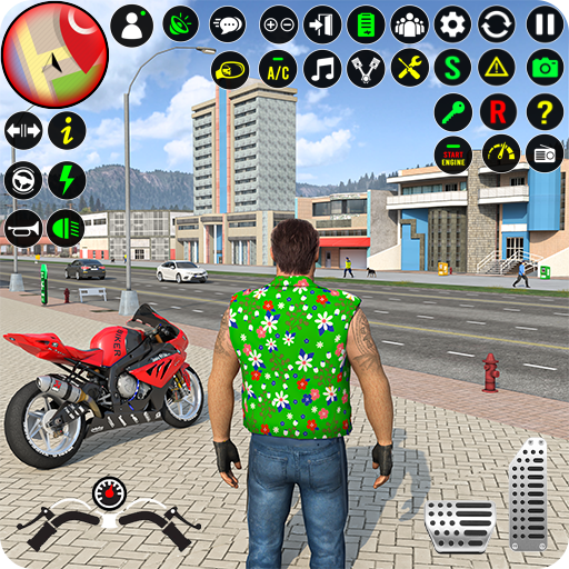Indian Bike Driving - Stunt 3D أيقونة