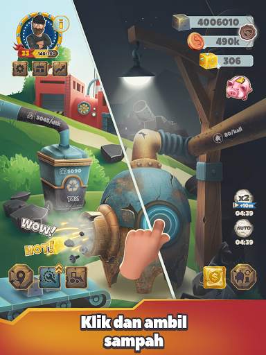 Trash Tycoon: idle clicker screenshot 1