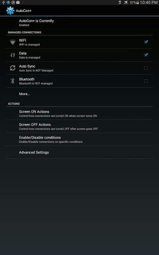AutoCon - Save Battery & Data 16 تصوير الشاشة