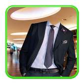 Man Suits Photo Montage logo