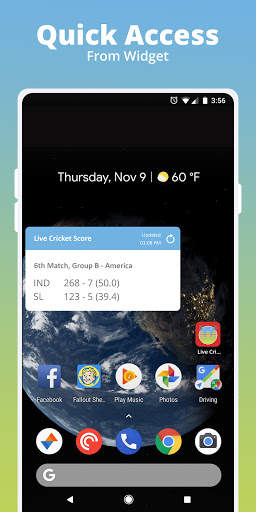 Live Cricket Score : Live Scores and News screenshot 4