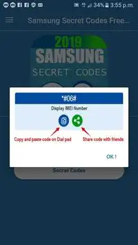 Android all Mobile Phone Secret Codes free apps By screenshot 3