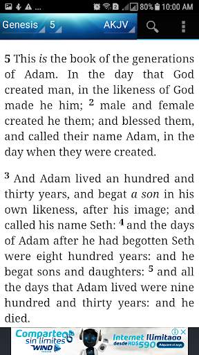 Holy Bible Authorized King James Version(AKJV) screenshot 5