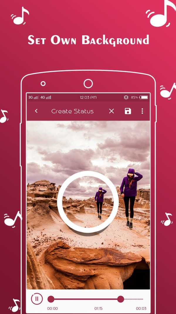 Audio Status Maker - Status Art screenshot 5