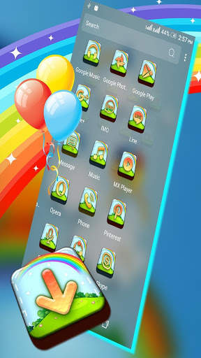 Cartoonish Wallpaper Launcher Theme screenshot 3