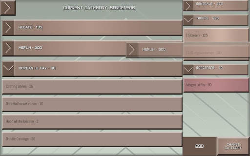 Codex Commander - Army Builder screenshot 8