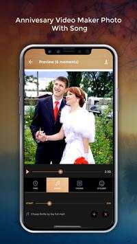 Anniversary Photo Video Maker with Song screenshot 2