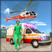 Ambulance Rescue Driving Simulator: Hospital Games logo