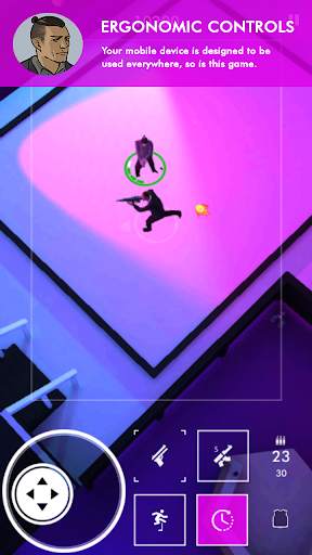 Neon Noir - Mobile Arcade Shooter screenshot 2