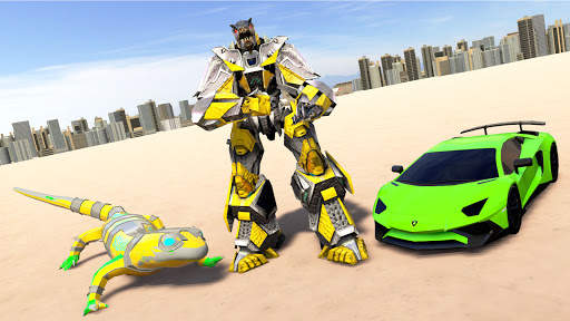 Robot Car Permainan Robot Game screenshot 2