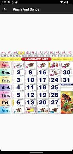 Malaysia Calendar 2023 (Horse) screenshot 2