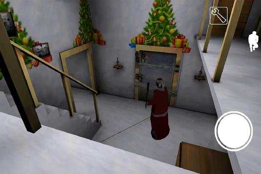 Scary Granny Santa Claus (No Ads) screenshot 1