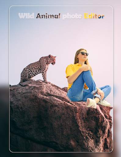 Wild Animal Photo Maker : Anim screenshot 2
