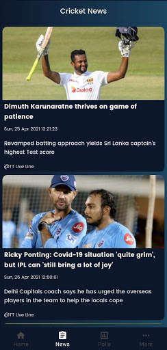 TT LiveLine : Cricket Line screenshot 5