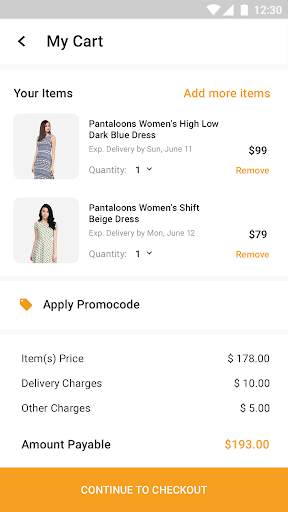 Shopperz User - Template screenshot 4