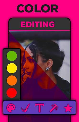 Neon Light Photo Editor - Neon Photo Editor screenshot 3