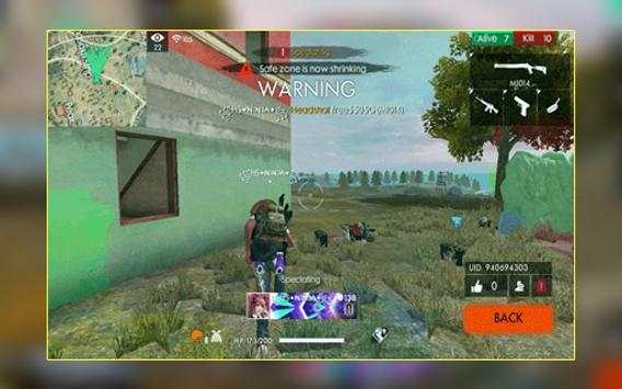 Free fire Tips : diamands and coins 2019 screenshot 3