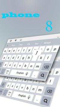 Phone8 Keyboard Theme screenshot 2