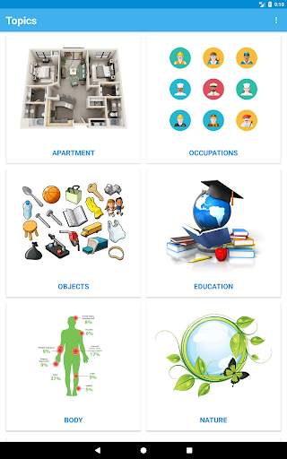 French Vocabulary By Topics (With Pictures) screenshot 21