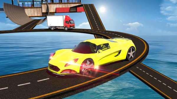 Car Racing Impossible Stunt:Extreme Tracks 3D screenshot 4