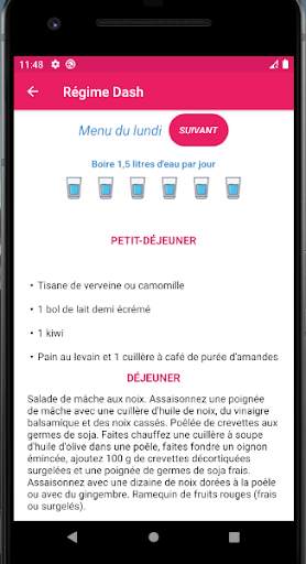 Régime Minceur - Régime Dash скриншот 6