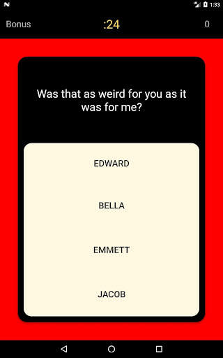 Twilight Movie Trivia - Triviabilites screenshot 8