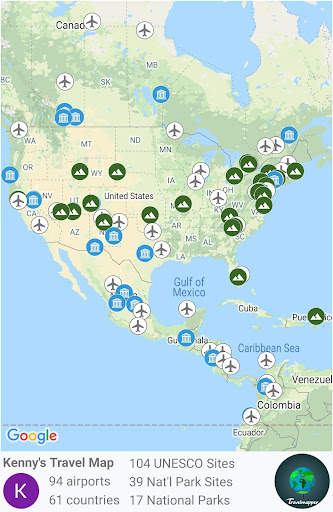 Travel Mapper: Where I've Been screenshot 11