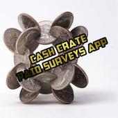 Cash Crate Paid Surveys App logo