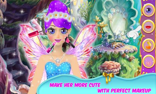 Royal Fairy Tale Princess Make-up Game Gratis screenshot 1