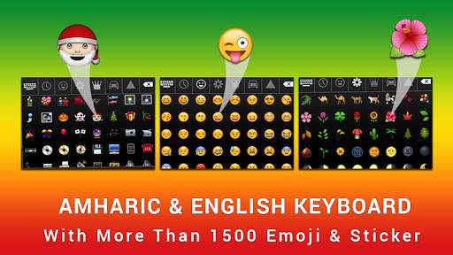 Amharic Keyboard for android Free Amharic Ge'ez screenshot 5
