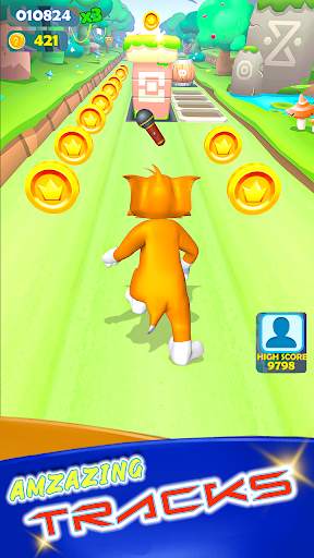 Cat Runner :  Cat Run Games 3D screenshot 6