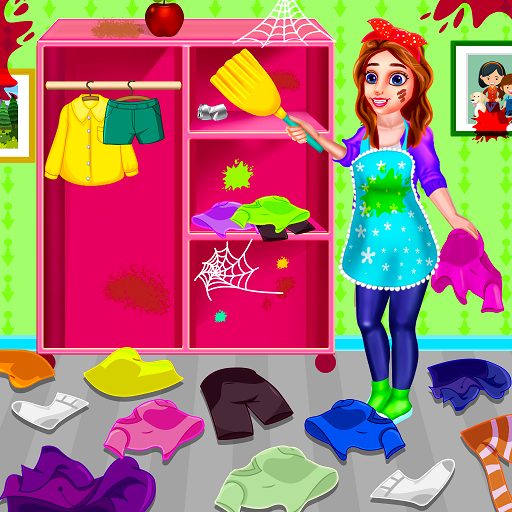 Messy House Closet Cleanup icon