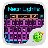 Neon Lights GO Keyboard Theme icon
