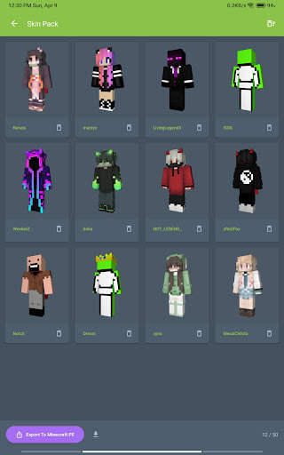 MSkins - Minecraft Skins screenshot 15